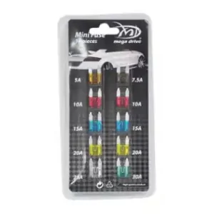 Minisigurante Fuzibile Plate 10 Buc Blister Chilipir