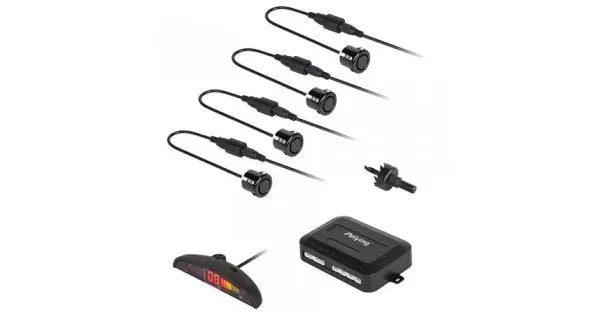Sistem Parcare Display Led 4 Senzori Negri Preț redus