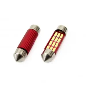 Set Becuri Auto Cu Led Canbus Sofit Compatibil C5W 12 Smd 39Mm Alb 12/24V, Destinat Competitiilor Auto Sau Off-Road Ofertă exclusivă