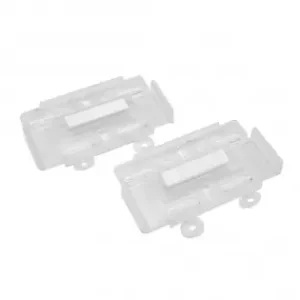 Suport Numar Inmatriculare Mega Drive Fara Rame Set 4 Buc (Fata + Spate) Transparent Premium