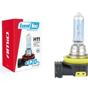 Ofertă Bec Halogen H11 12V 55W Lumitec Superwhite + 120%