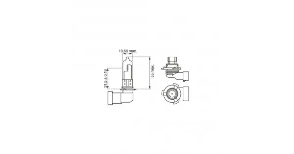 Bec 12V Hb3 60W / 65W Eco Bosch Transport gratuit