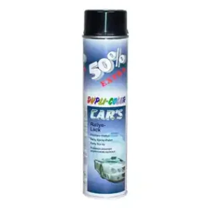 Cumpărături sigure Vopsea Spray Negru Lucios Pentru Jante 600 Ml