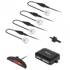 Lichidare de stoc Sistem Parcare Display Led 4 Senzori Albi