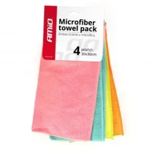 Set Lavete Microfibre 4 Buc 30X30 Cwash-02 Reducere specială