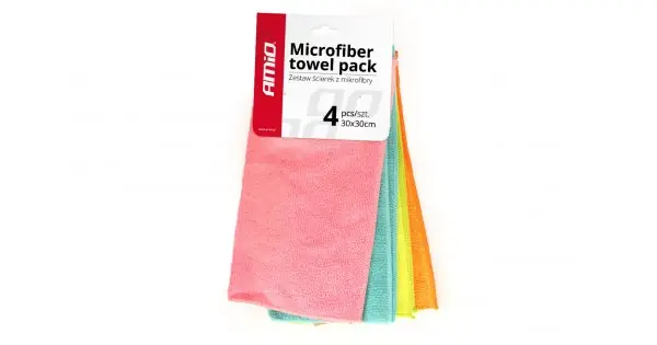 Set Lavete Microfibre 4 Buc 30X30 Cwash-02 Reducere specială
