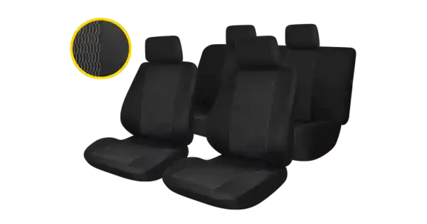 Noutate Set Huse Scaun Traffic - Negru 007