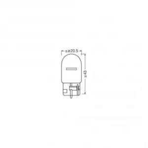 Disponibil imediat Set 2 Becuri 12V W21W Original Blister Osram