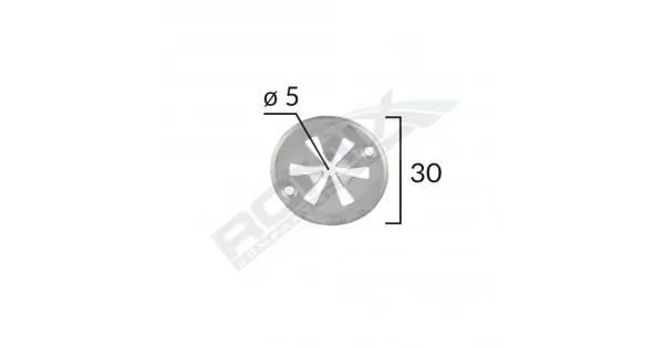 Nu rata Saiba De Fixare Capac Pentru Audi/seat/vw 5X30Mm - Alb Set 10 Buc