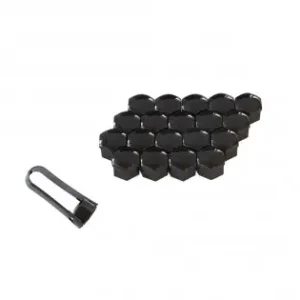 Capac Prezoane 17 Mm Negru Set 20 Buc+Cleste Popular