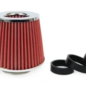 Filtru De Aer Conic Rosu + ChromeCu 3 Adaptoare Reduceri