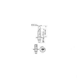 Vezi acum Bec Far H1 55W 12V VIsion (Blister) Philips