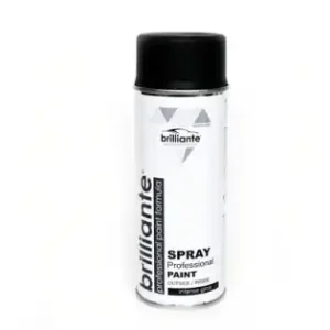 Bestseller Vopsea Spray Negru Grafit Mat (Ral 9011) 400Ml Brilliante