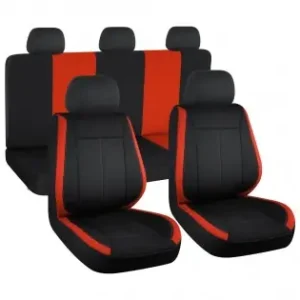 Livrare expres Set Huse Scaun VIsion Rosu