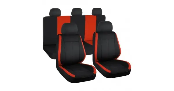 Livrare expres Set Huse Scaun VIsion Rosu