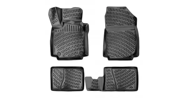 Calitate înaltă Set Covorase Auto Cauciuc Umbrella Pentru Renault Clio Symbol 1999-2008