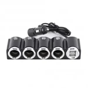 Incarcator Auto Pni Lighter 04 Cu 4 Iesiri Bricheta 12V/24V Si 2 Iesiri Usb (1A), Indicator Led Reducere extra