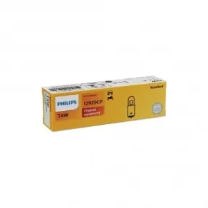 Disponibil imediat Bec Pozitie Fata T4W 12V Set 10 Buc Philips