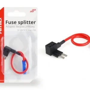 Chilipir Splitter Adaptor Siguranta Suplimentara Compatibil Sigurante 2 X Micro 2, Max. 20A