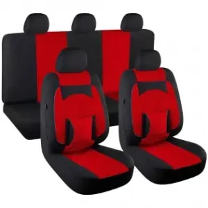 Expediere rapidă Set Huse Scaun Comfort Rosu