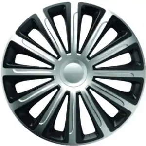 Expediere rapidă Set Capace Roti 15` Silver&black Trend