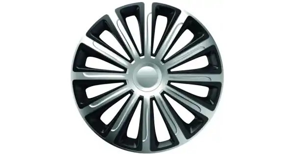 Expediere rapidă Set Capace Roti 15` Silver&black Trend