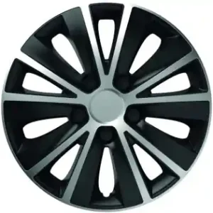 Transport gratuit Set Capace Roti 15` Silver&black Rapide