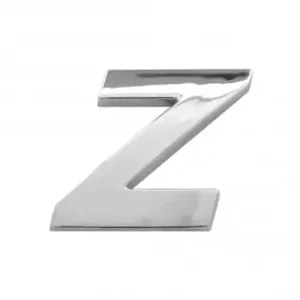 Ornament Auto 3D. Litera Z. 26 Mm. Cromat Ieftin