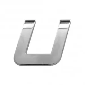 Ornament Auto 3D. Litera U. 26 Mm. Cromat Preț redus