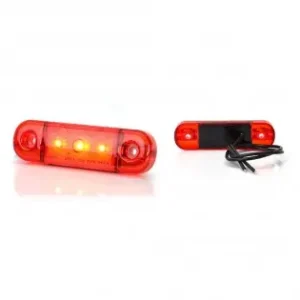 Livrare gratuită Lampa Gabarit Led 709 W97.1, 12V-24V, Pozitie Rosu Was