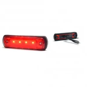 Cel mai bun preț Lampa Gabarit Led 1339 W189, 12V-24V, Pozitie Rosu Was