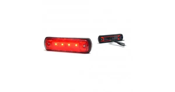 Cel mai bun preț Lampa Gabarit Led 1339 W189, 12V-24V, Pozitie Rosu Was