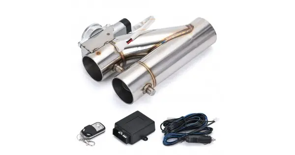 Kit Cut-Off Valve Tip "Y" Pentru Schimbare Traseu Evacuare Cu Telecomanda, Diametru 50Mm Plată securizată