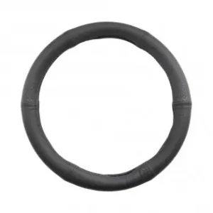 Plată securizată Husa Volan Piele Naturala Semi Perforata Negru 37-39 Cm
