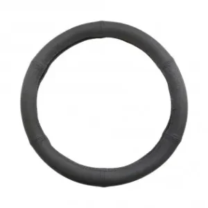 Comandă acum Husa Volan Piele Naturala Perforata Negru 35-37 Cm