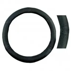 Husa Volan Piele Naturala Negru 39-41 Cm Cumpărături sigure