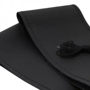 Ofertă Husa Volan Cu Snur Piele Naturala Negru 37-38 Cm