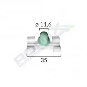 Noutate Element Fixare Bandouri Laterale Pentru Bmw 3 E46 Set 10 Buc