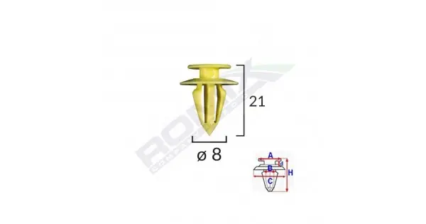Ofertă de sezon Clips Tapiterie Pentru Vw/ford/seat Set 10 Buc