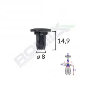 Ofertă de sezon Clips Tapiterie Pentru Renault Laguna/scenic II Set 10 Buc