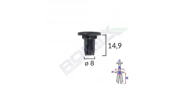 Ofertă de sezon Clips Tapiterie Pentru Renault Laguna/scenic II Set 10 Buc