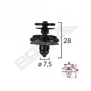 Clips Tapiterie Pentru Audi Q7/vw Caddy Set 5 Buc Doar azi