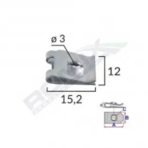 Clips Metalic Fixare Universal Set 25 Buc Cumpără acum