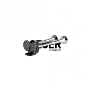Claxon Crom Camion Cu Doua Goarne 24V 1A Vezi acum