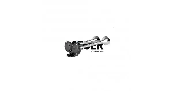 Claxon Crom Camion Cu Doua Goarne 24V 1A Vezi acum
