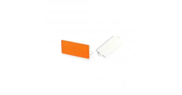 Discount Catadioptru Dreptunghiular, 50U Up-105X48, Portocaliu Was