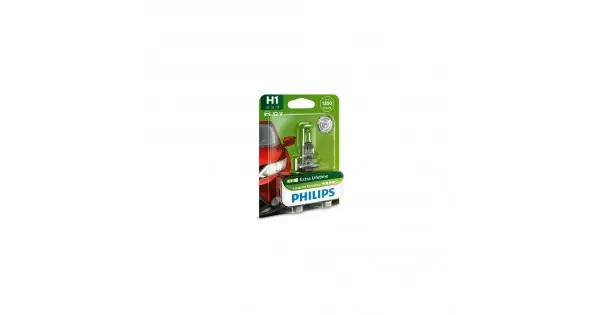 Bec Far H1 55W 12V Longer Life EcoVIsion Philips Livrare rapidă