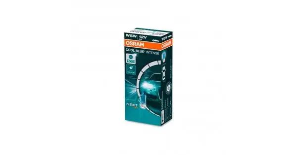 Bec 12V W5W Cool Blue Intense Nextgen Set 10 Buc Osram Livrare gratuită