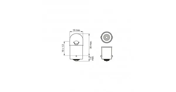 Popular Bec 12V R5W 5W Pure Light Set 10 Buc Bosch
