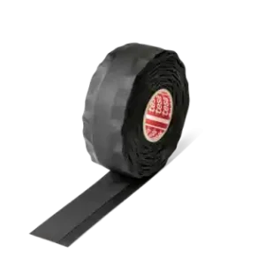 Plată sigură Banda Textila Cablaje Neagra25M/19Mm - Rezistenta 150C